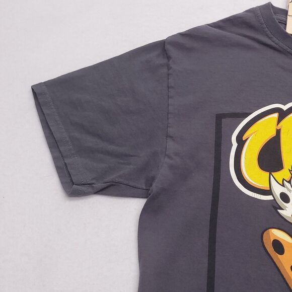 Cheetos Casual Crew Nexk Short Sleeve Graphic T Shirt Mens Size Small S Gray - Picture 5 of 8